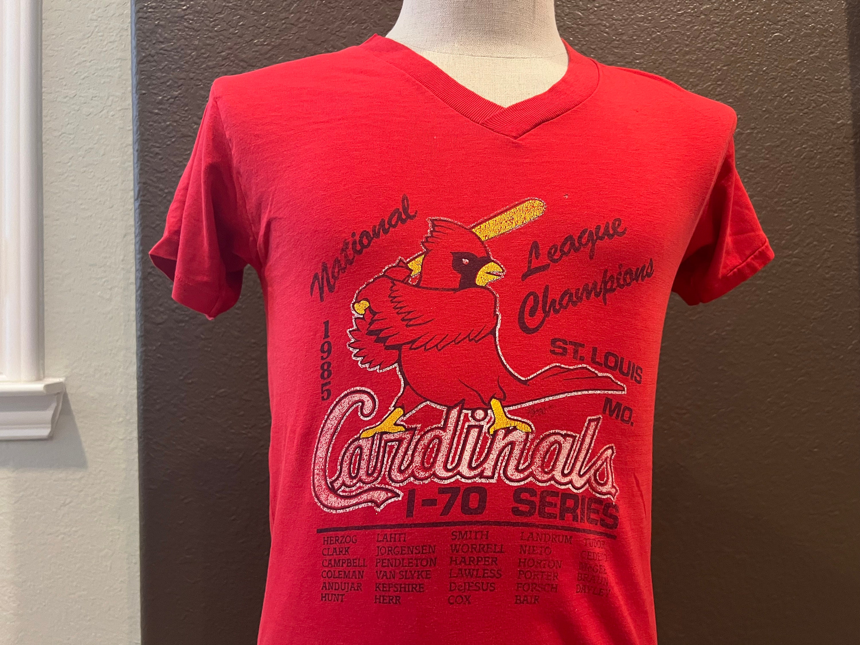 80s St Louis Cardinals Tshirt - Etsy