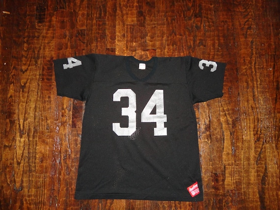 Vintage BO JACKSON Los Angeles Raiders Football Rawlings Jersey