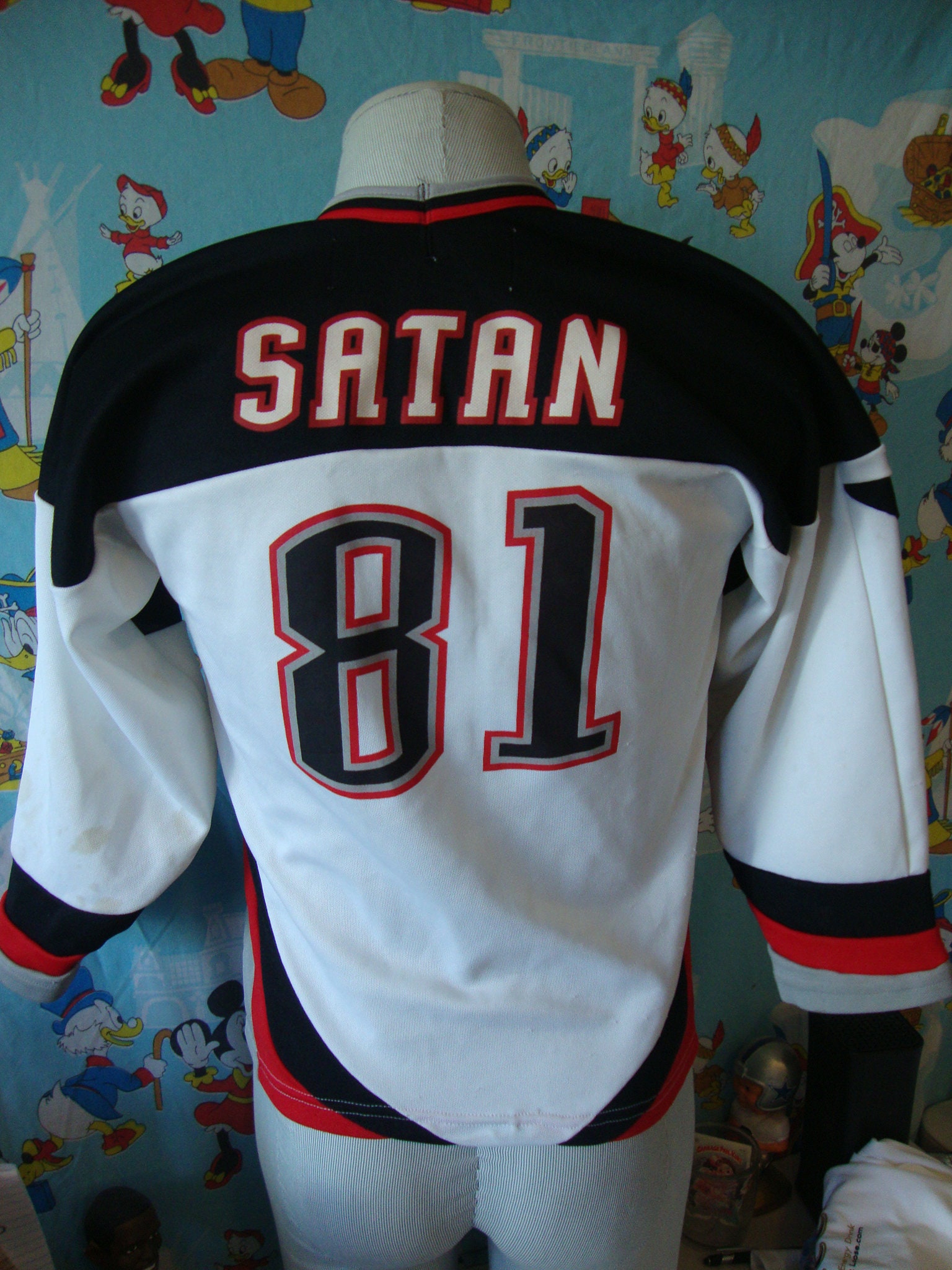 F/S: Miroslav Satan Buffalo Sabres ccm sz 48 : r/hockeyjerseys