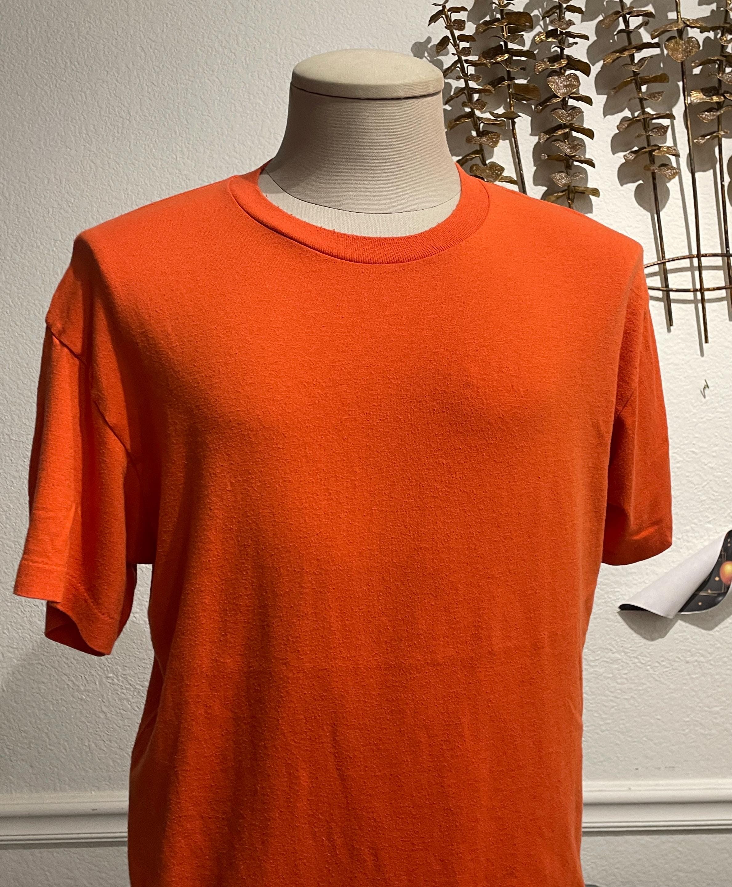 ヴィンテージ 80年代 BLANK オレンジ Tシャツ サイズ XL - Etsy 日本