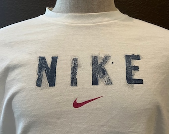 Vintage 2003 Nike Cascade Run off T-shirt - 80s Reprint Nike
