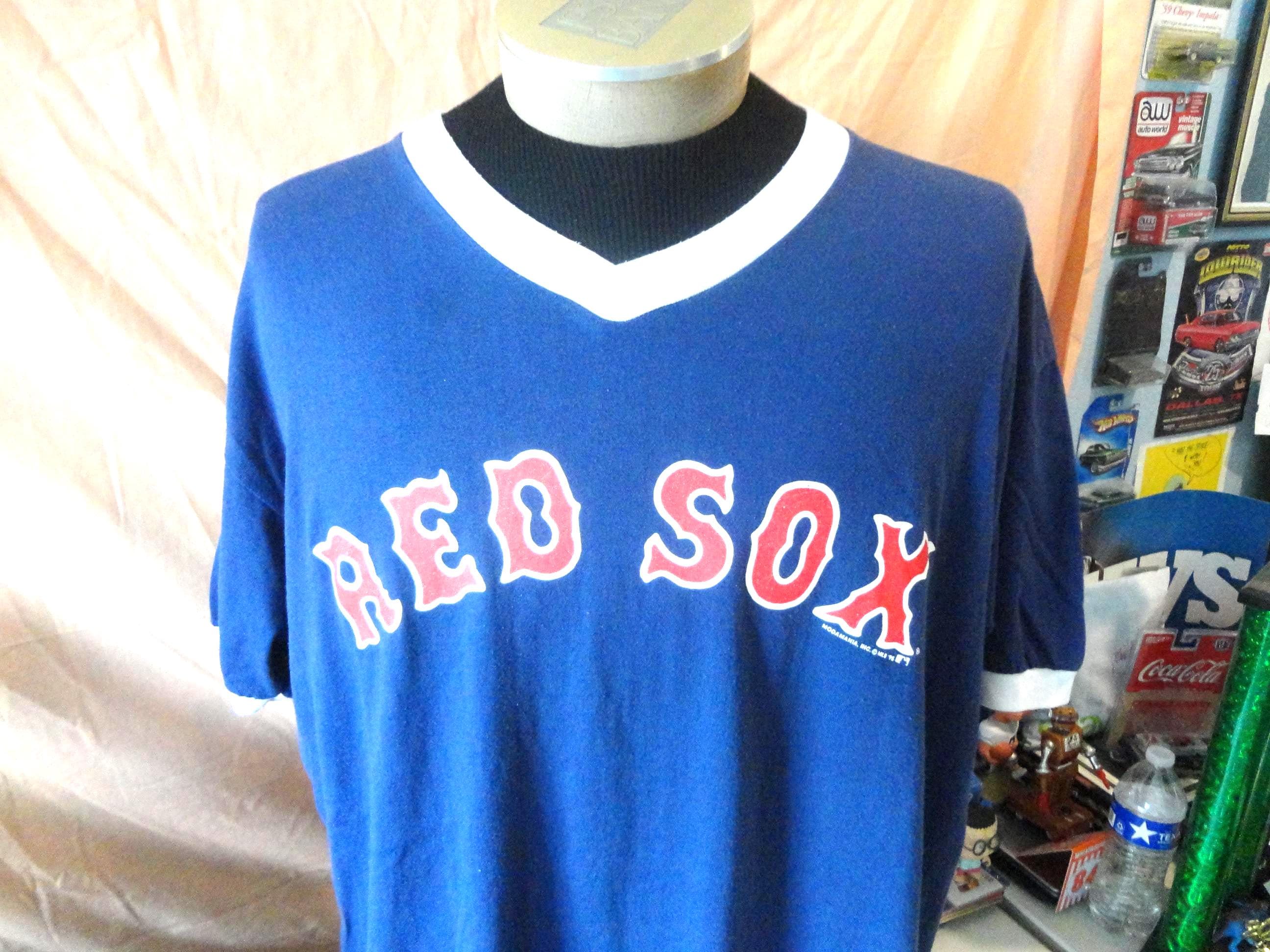 Majestic Red Sox - Etsy