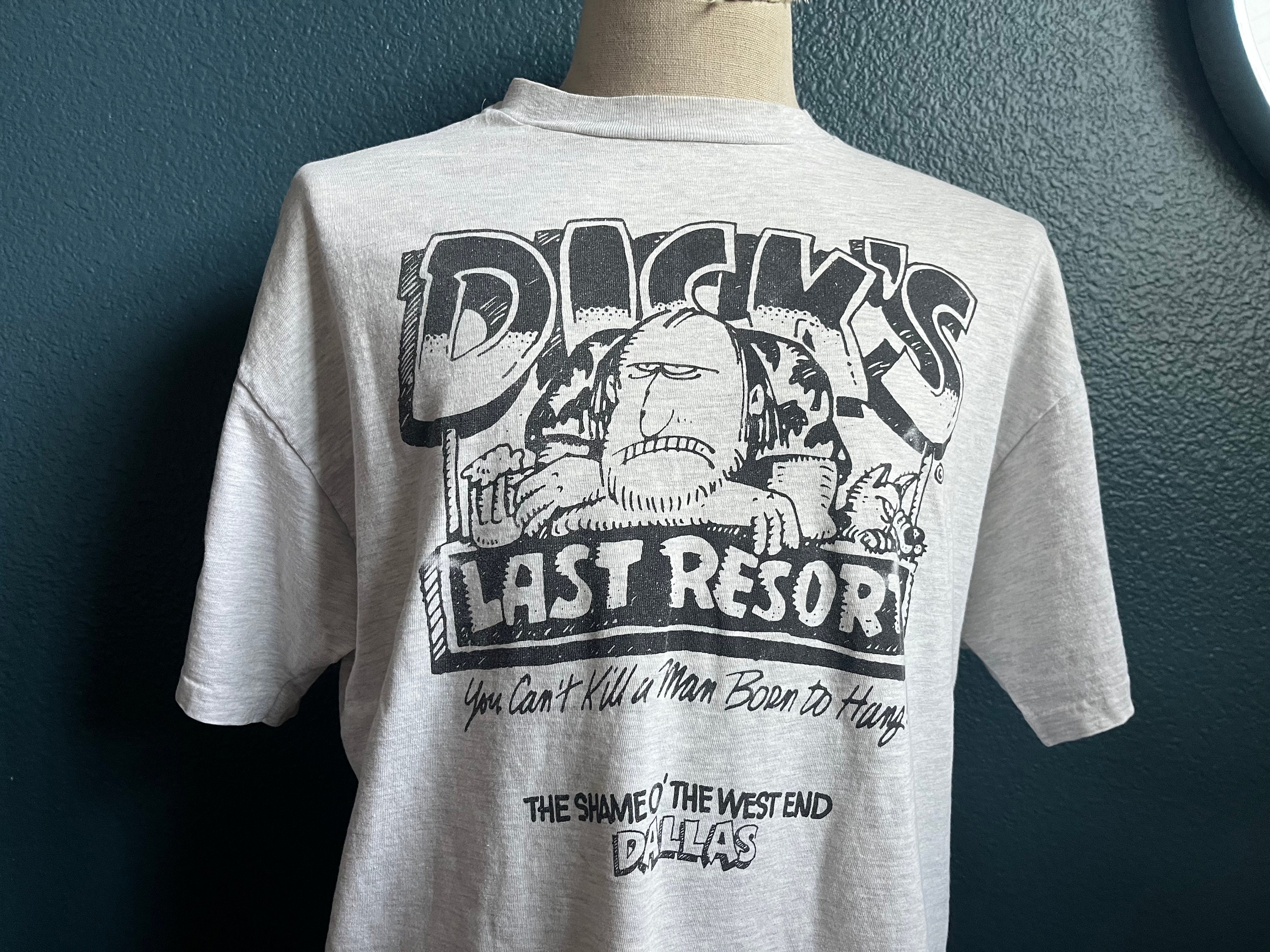 Vintage 90's Dick's Last Resort Dallas T Shirt Size XL - Etsy