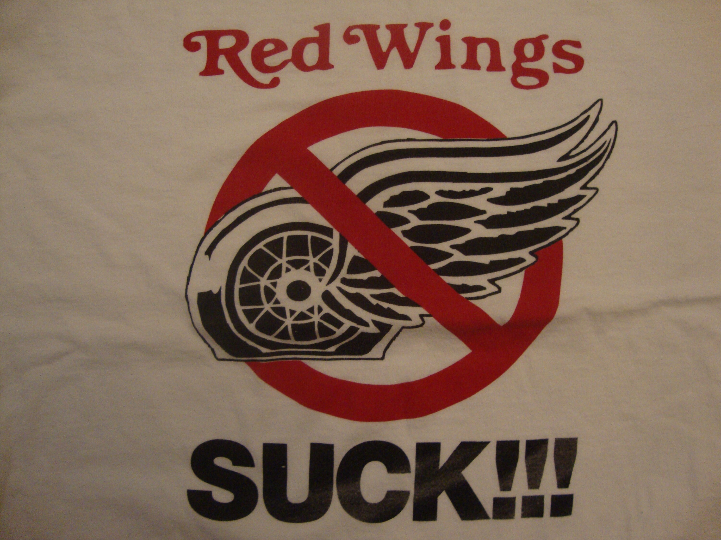 Detroit Red Wings Suck Hockey Fan