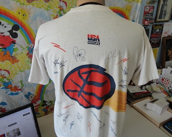 Vintage Reebok Team USA Basketball Jersey Tracy Mcgrady #6 Mens