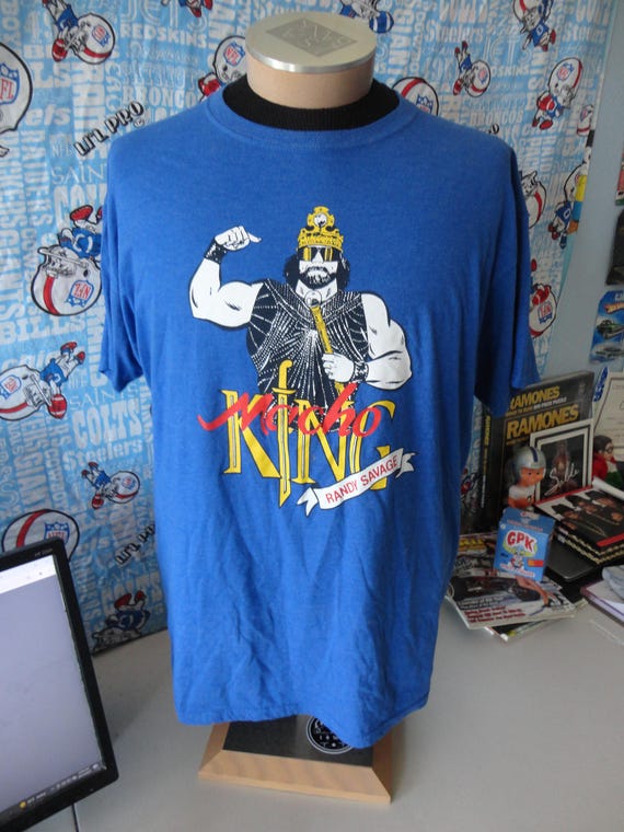 thumbnail image 2 of Macho Man Randy Savage 'Cream Of The Crop' T-Shirt – Official WWE Wrestling Legend Gear 2 of 4