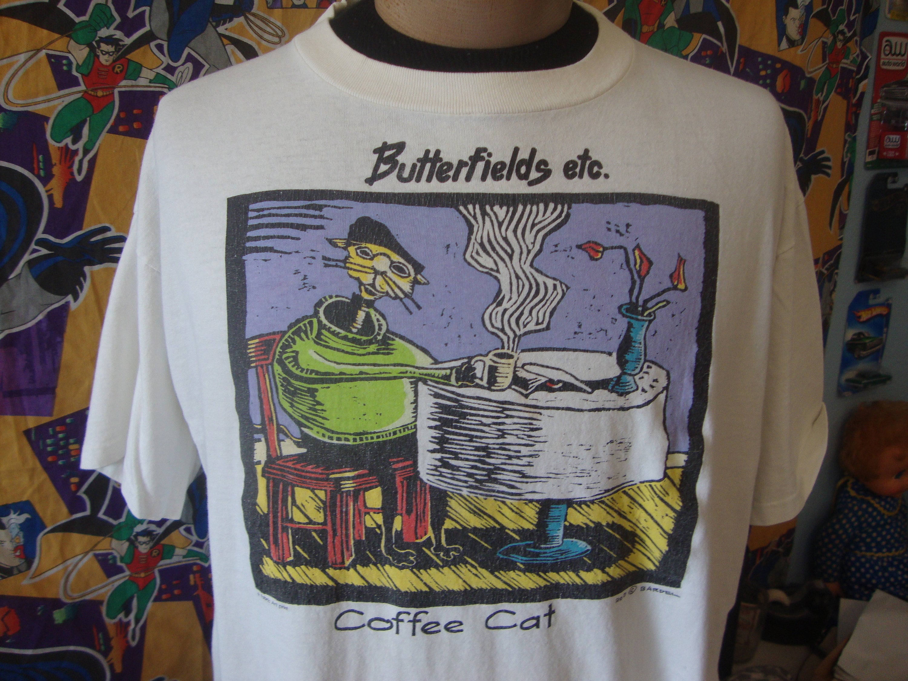希少 FABRIC ART 90s USA Rob Bardel Art TEE - メルカリ