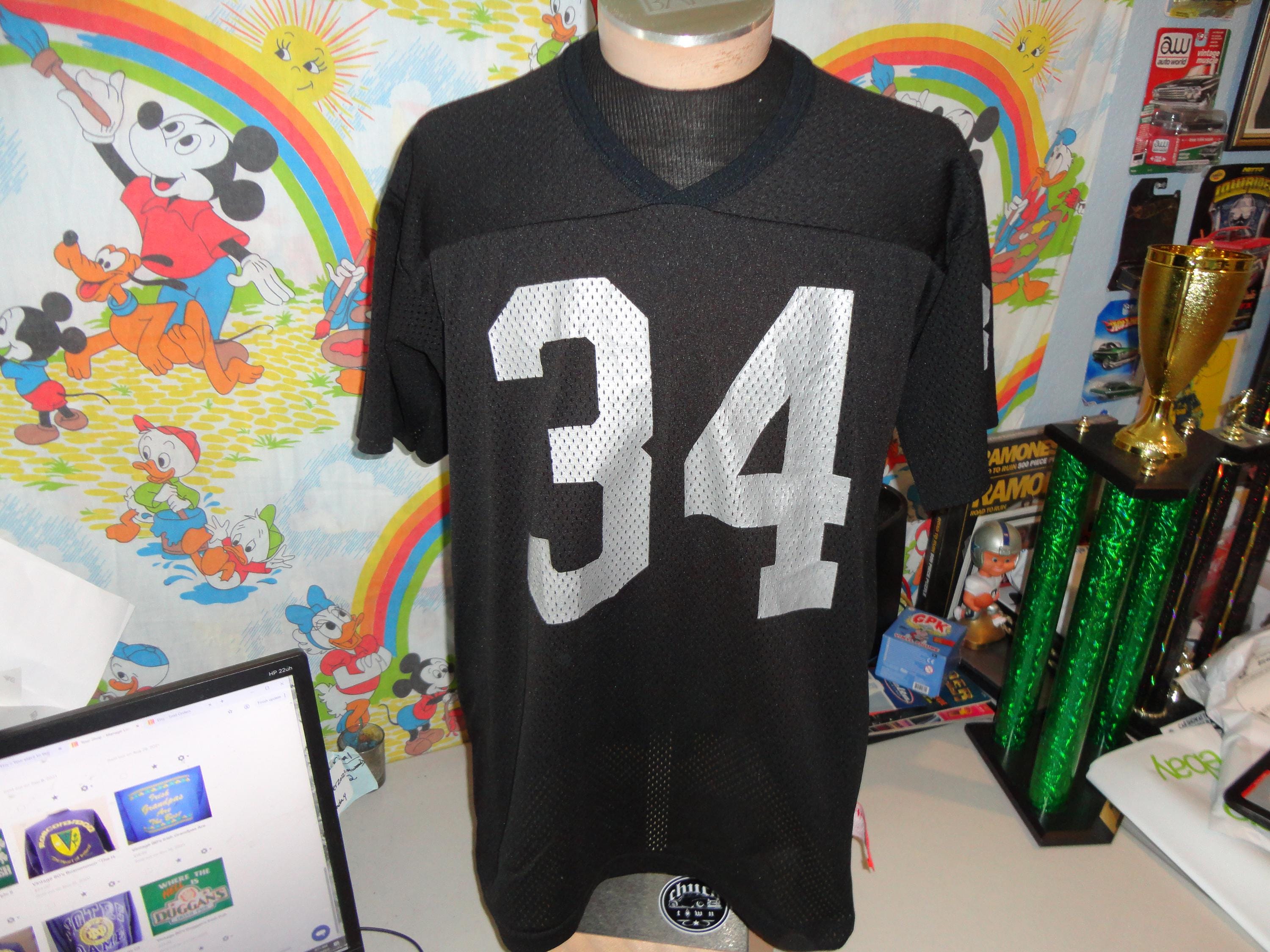 Vintage BO JACKSON Los Angeles Raiders Football Rawlings Jersey