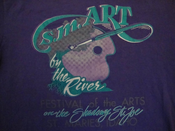 Vintage 90's s.m.ART By The River Festival Of The… - image 1