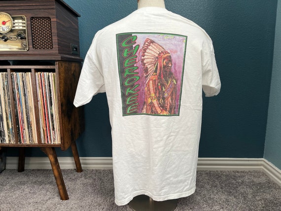 Vintage 90's Camp Cherokee T Shirt Size XL - image 1