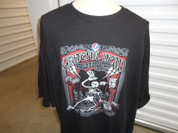 The Grateful Dead Tee Liquid Blue Retro T Shirt Size 4XL - Etsy