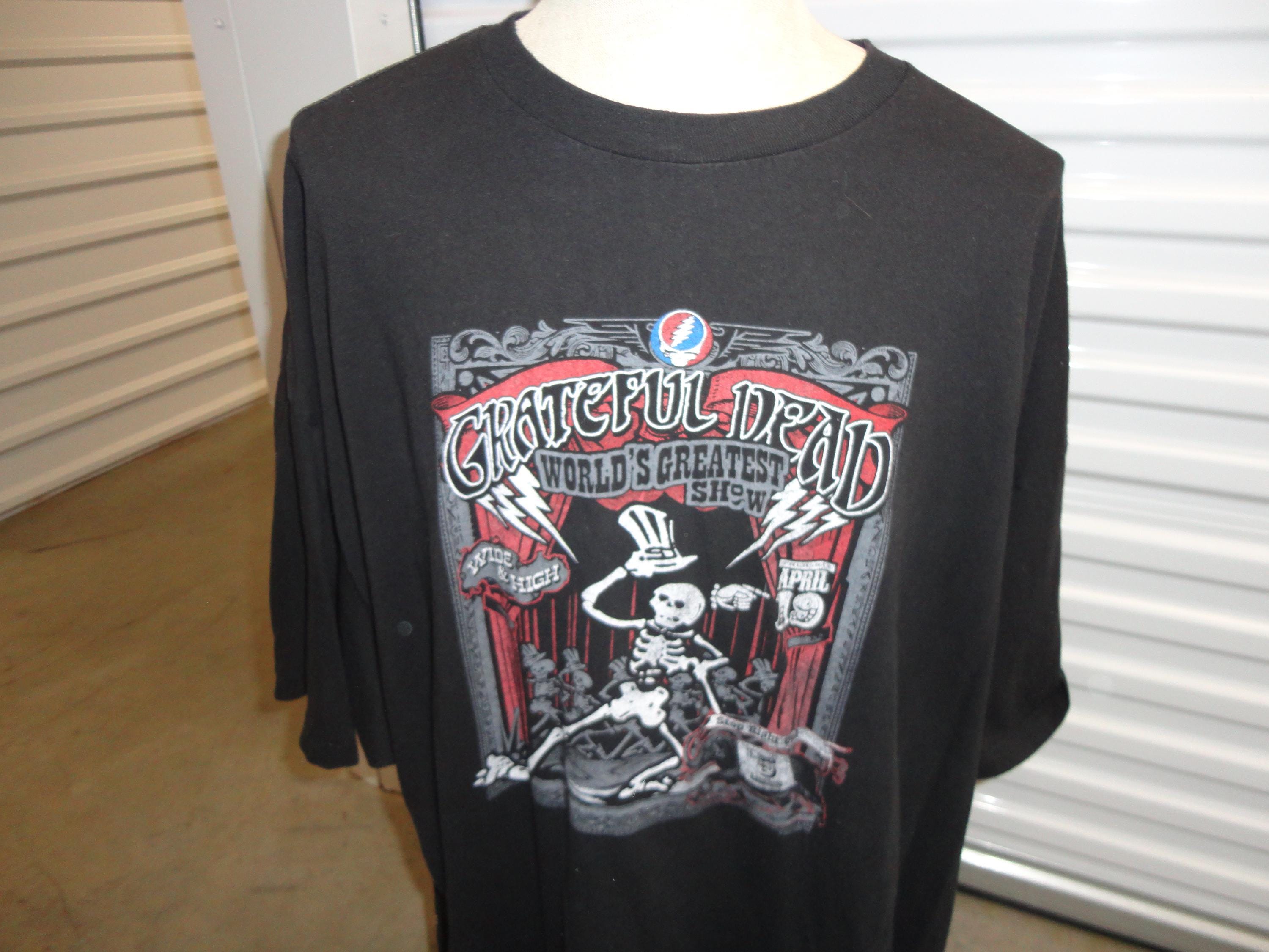 The Grateful Dead Tee Liquid Blue Retro T Shirt Size 4XL - Etsy