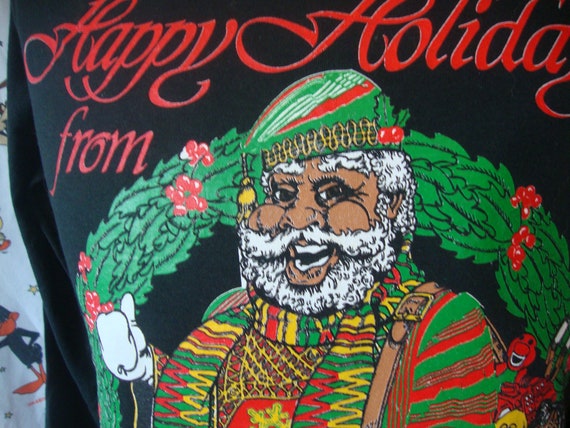 Vintage 90's Kwanzaa Happy Holidays From Ashanti … - image 3