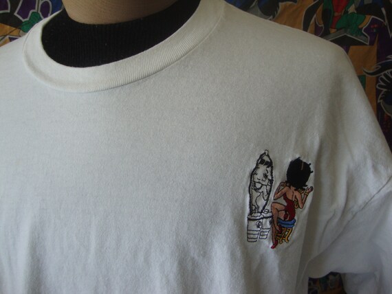 Betty Boop Tee White T Shirt 2XL - Etsy 