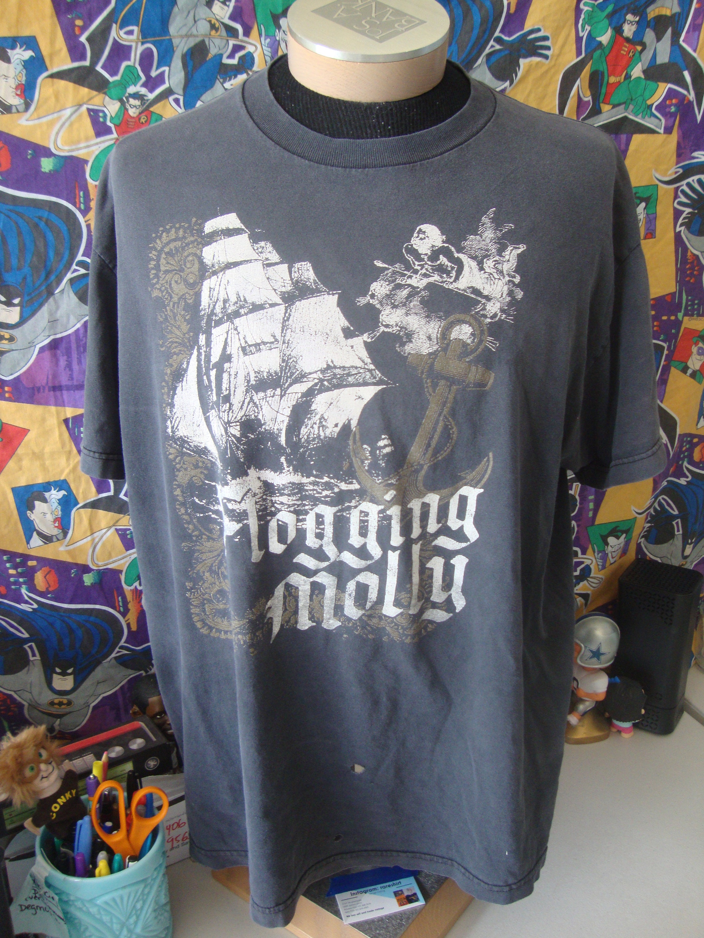 Vintage Flogging Molly Concert Tour T Shirt XL Etsy