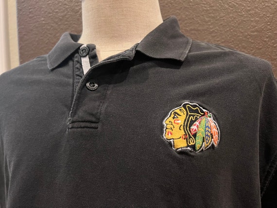 Blackhawks top polo shirt