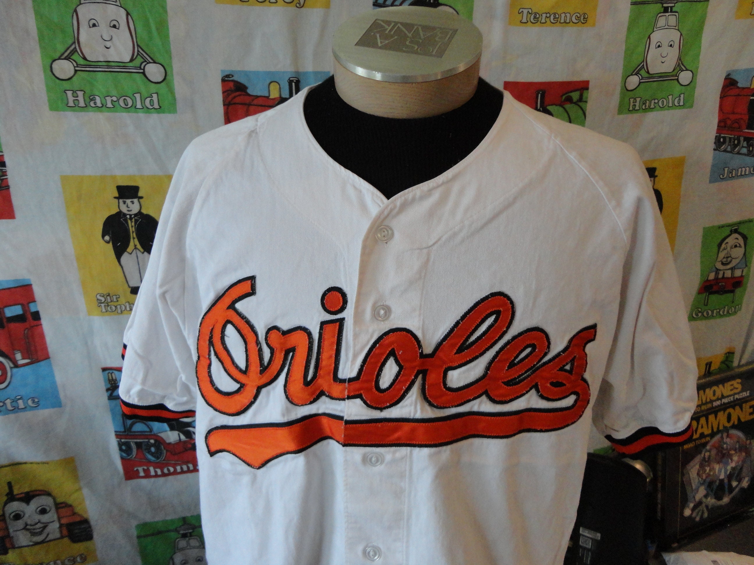 SALE] Personalized MLB Baltimore Orioles Home Jersey Style Sweater