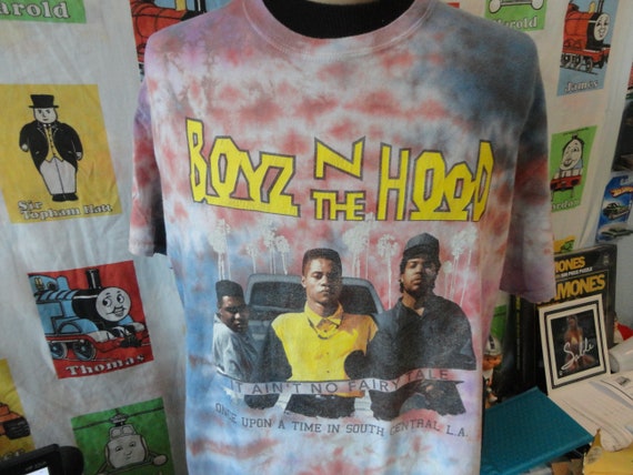 Boyz N da Hood Ice Cube Ty Dye T Shirt XL - image 1