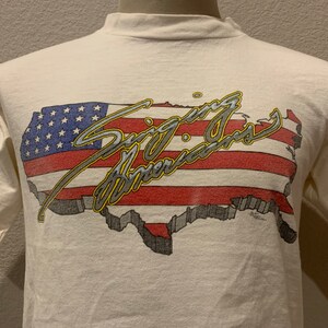 Vintage 90&#39;s Singing Americans White T Shirt Size M