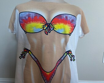 Vintage 90's My Bikini Cover up Tourist 