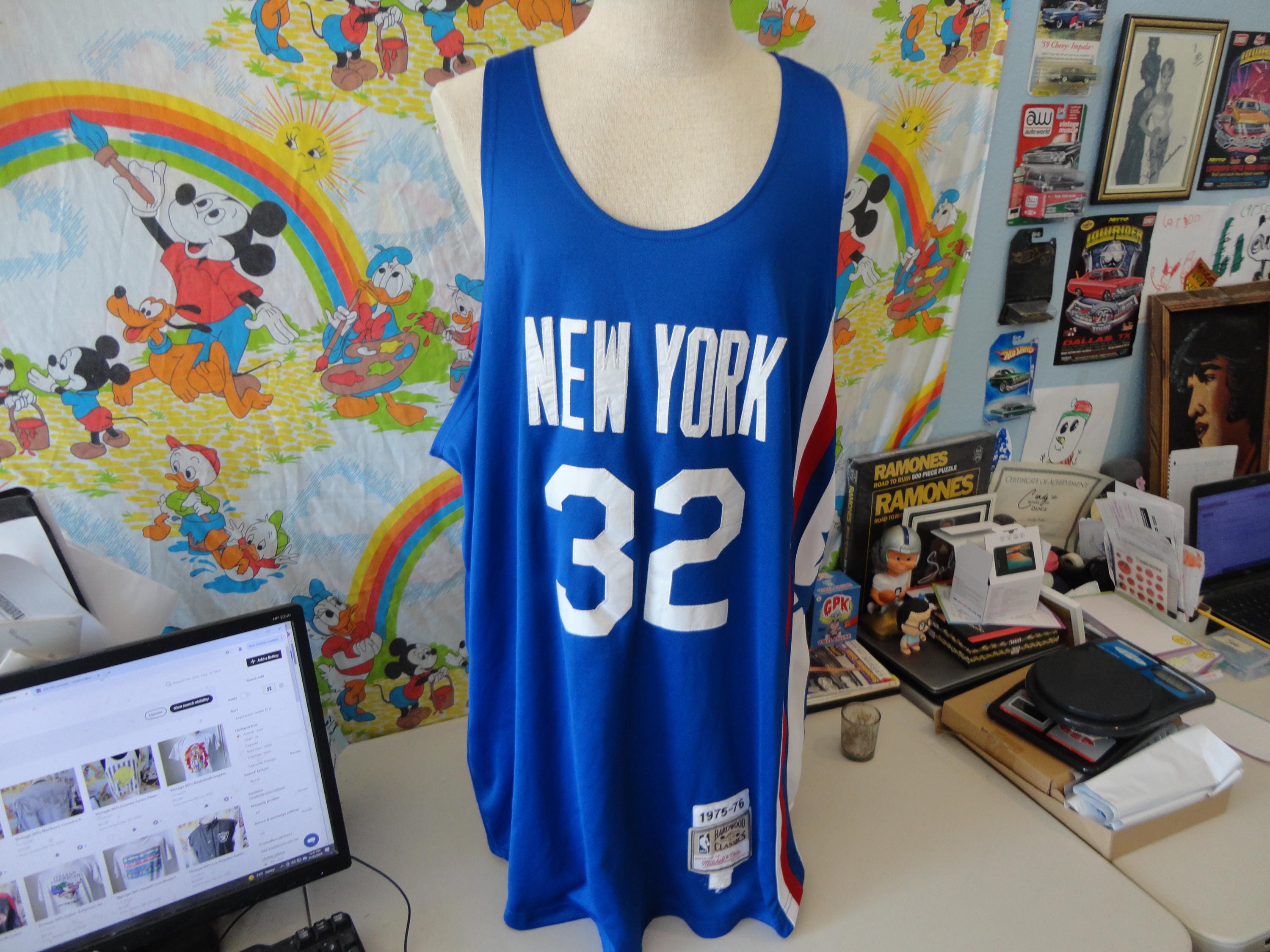 New York Nets Julius Erving Dr.j ABA Basketball Throwback Jersey