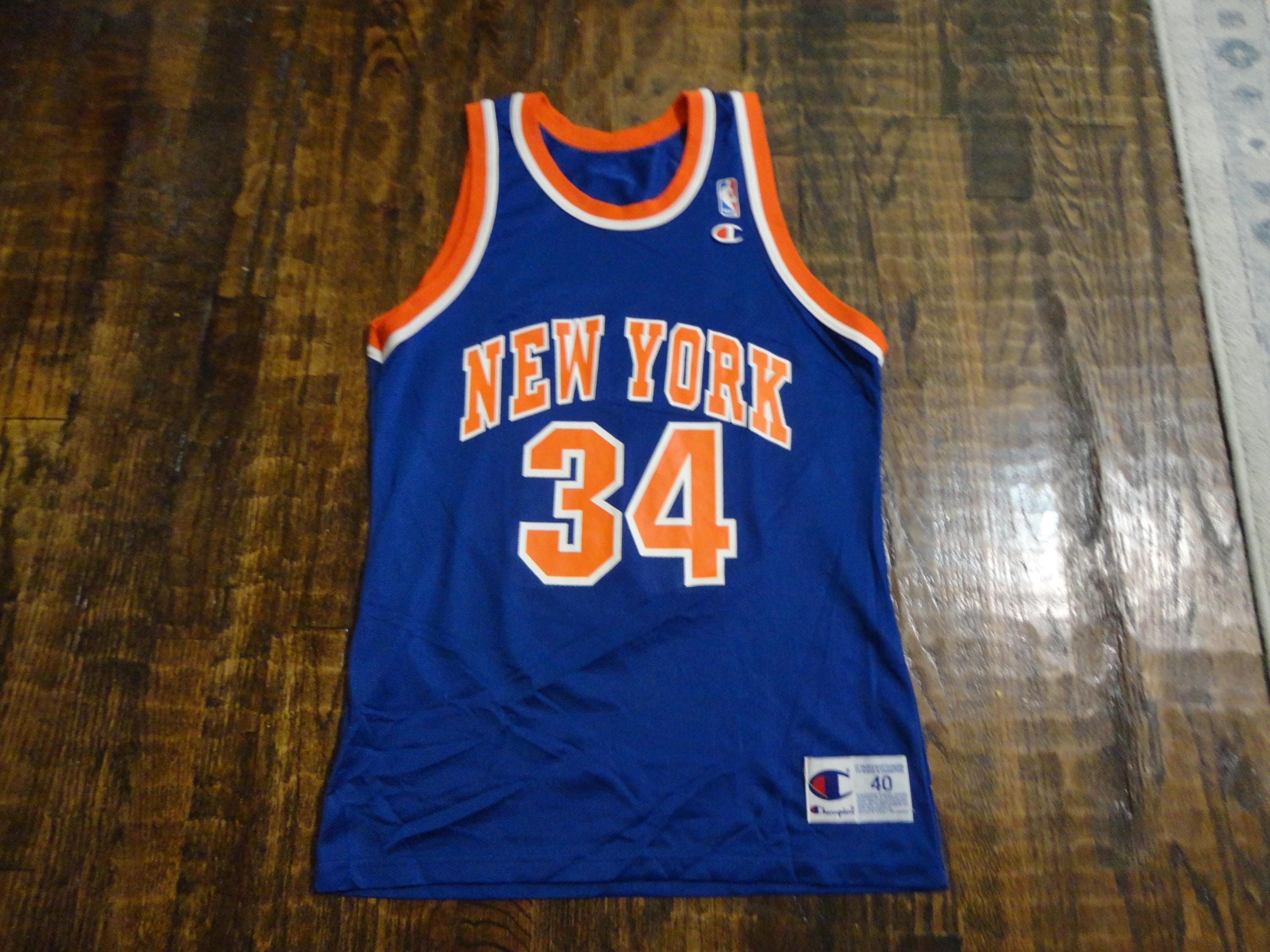Champion Knicks Basketball スウェットシャツ XL New York Knicks Champion Kith Night Black Shirt MSG Game XL