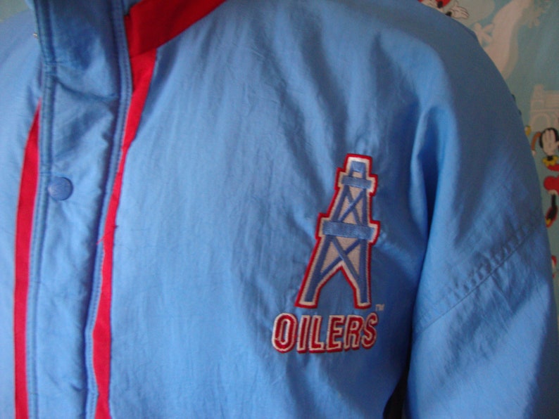Vintage 90's Houston Oilers NFL Starter Jacket Size L Etsy