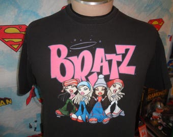 BRATZ - Vintage T-shirt - Dump Him! - Black Tee Shirt - 2000s