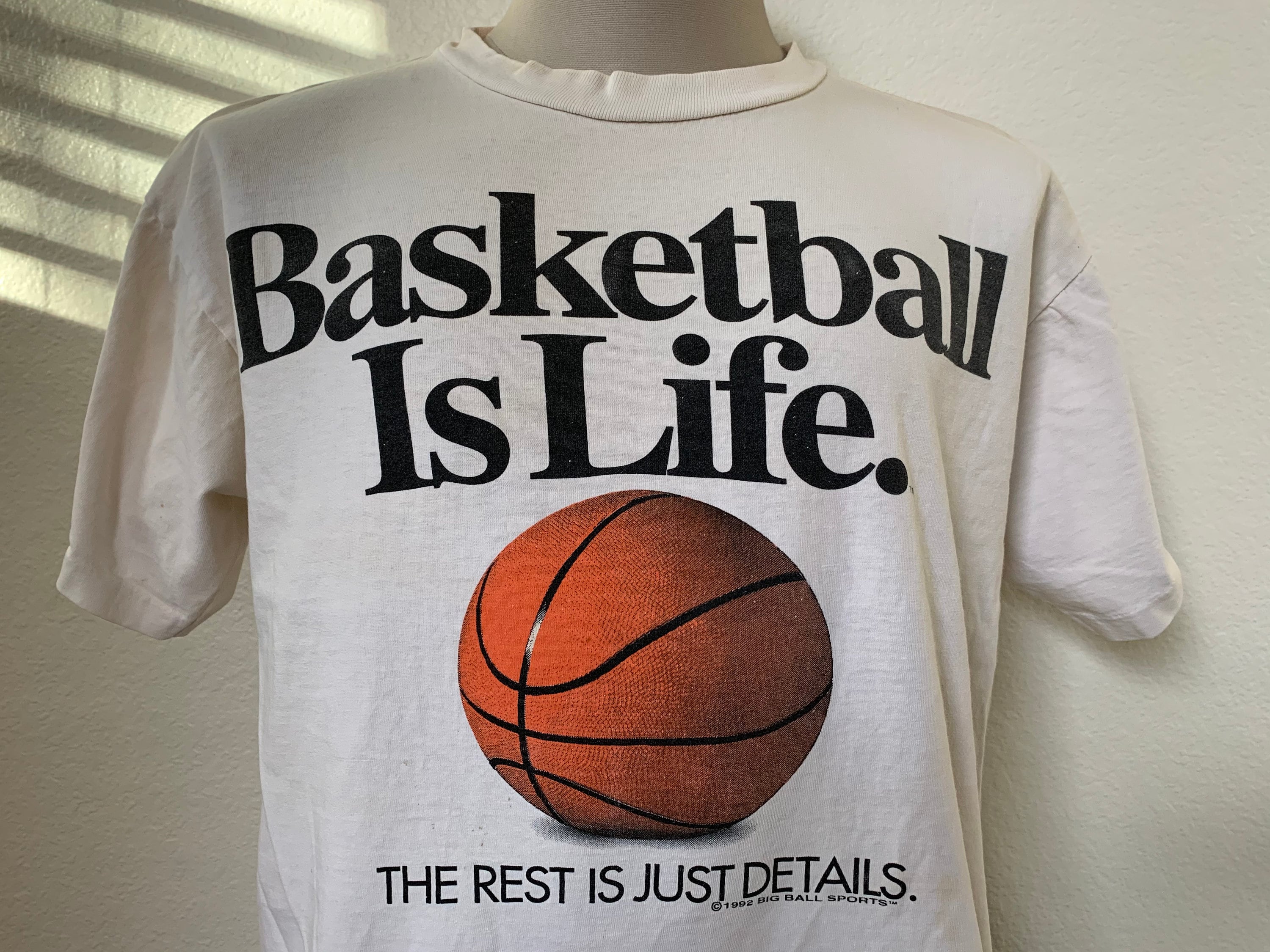 Vintage 90s Basketball is Life the Rest is Just Details Big Ball