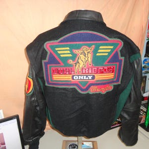 Leather Wrangler Jacket - Etsy