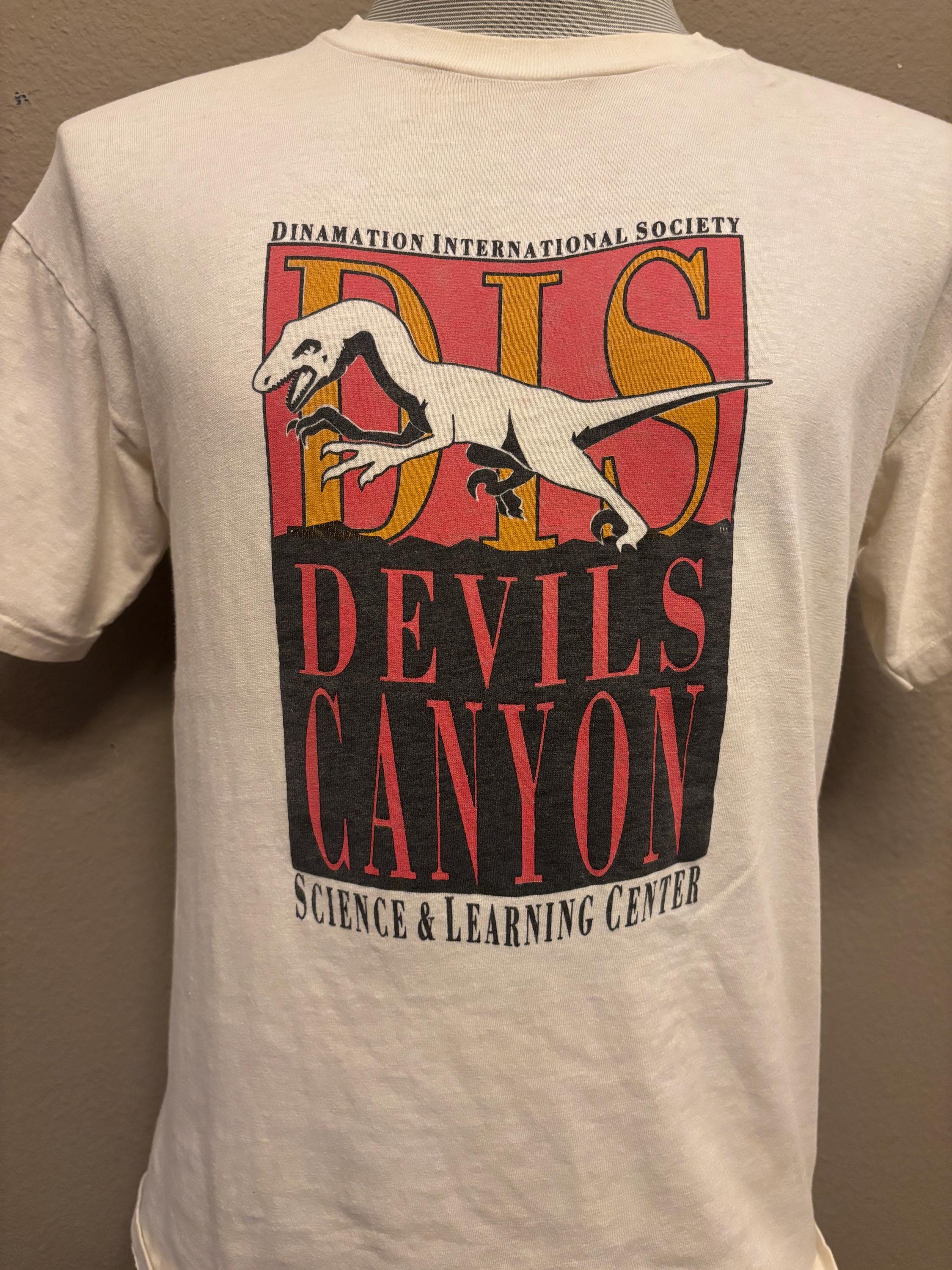 Vintage 90's Dinamation International Society Devils Canyons T-rex