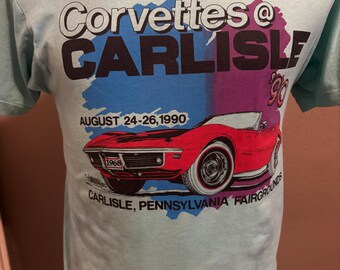 Vintage 90 90s ヴィンテージ Corvetts at Carlisle Tシャツ