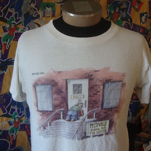 VTG The Far Side ヴィンテージ Midvale School For The Gifted クラシック ゲイリー・ラーソン サンデー新聞 シュルレアリスト コメディ コミック ストリップ プロモーション T シャツ M