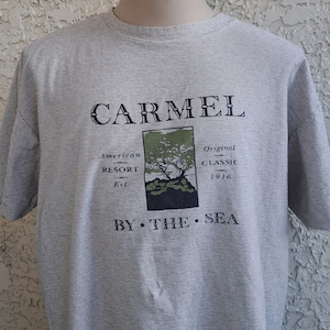Vintage 90&#39;s Carmel American resort, light grey T-Shirt size XL
