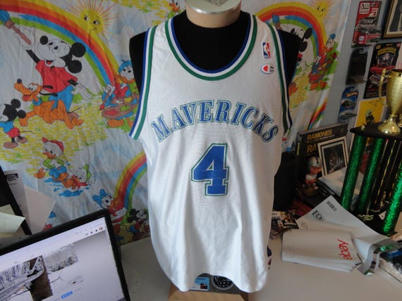 Vintage 90's Dallas Mavericks Michael Finley Jersey Size 48 - Etsy