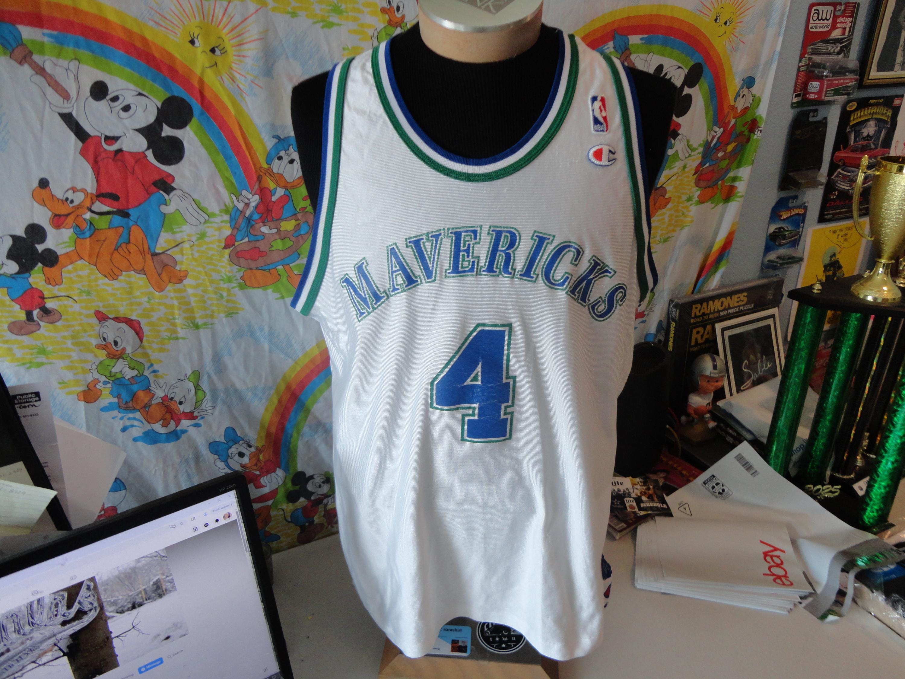 Vintage 90's Dallas Mavericks Michael Finley Jersey Size 48 - Etsy