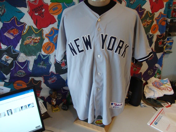 New York Yankees Mickey Mantle 7 Vintage Jersey Russell Athletic