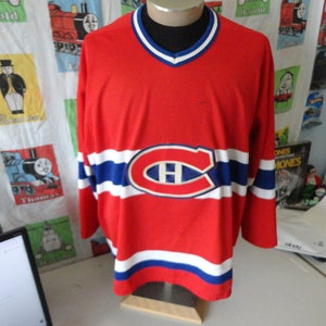 Vintage 90&#39;s Montreal Canadiens NHL Hockey Jersey Size XL