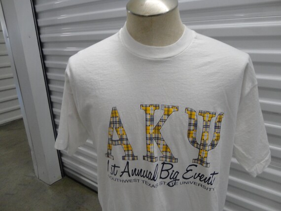 Vintage Alpha Kappa Psi Southwest Texas State University Bobcats T
