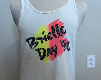 Vintage 90's Brielle Day 1990 Tank Top Size M