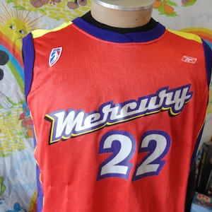 Vintage Jennifer Gillom Phoenix Mercury WNBA Jersey WNBA Women&#39;s Basketball Jersey Size L