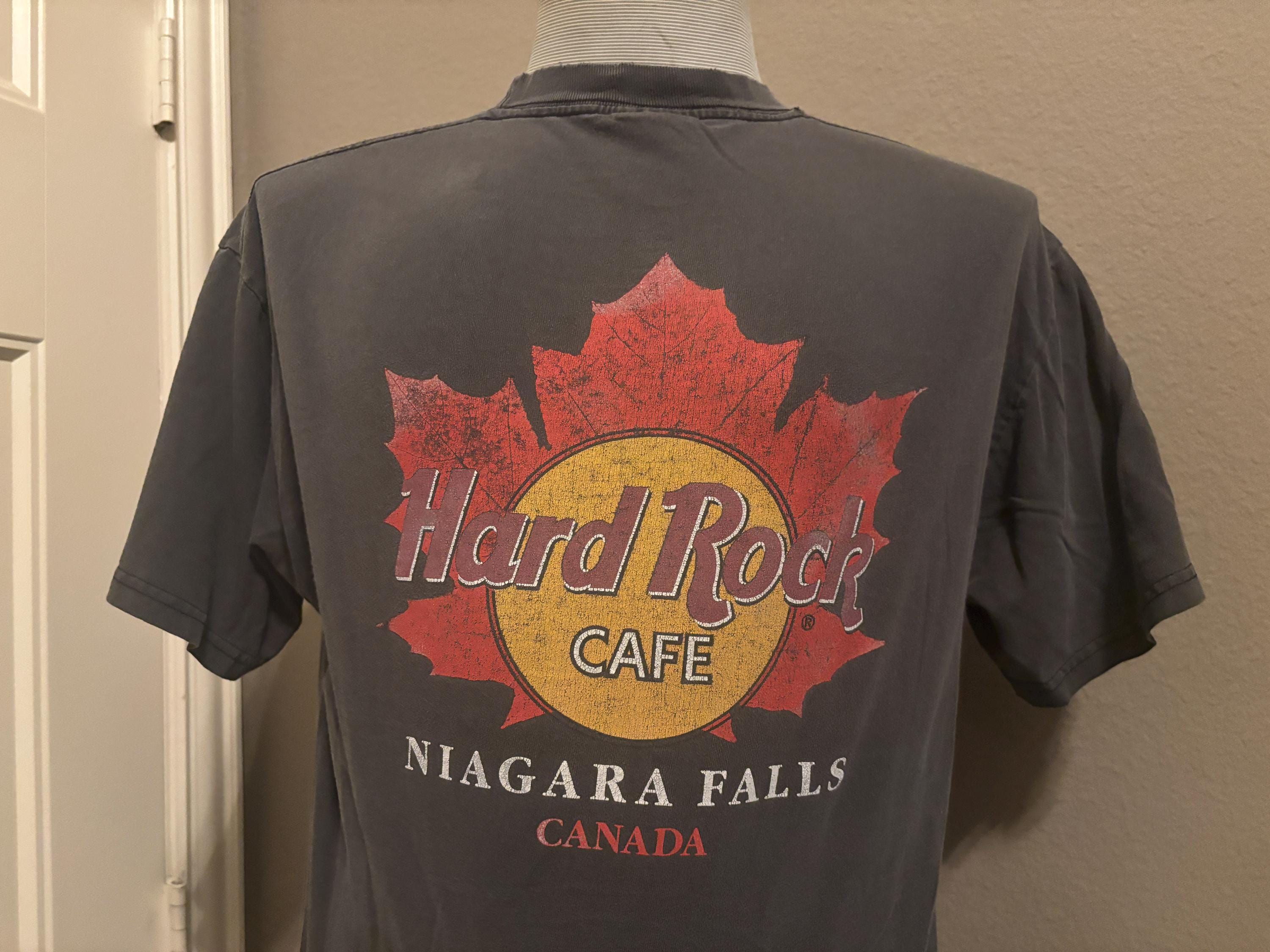 Vintage 90’s Hard Rock Cafe Niagara Falls Canada T-shirt L