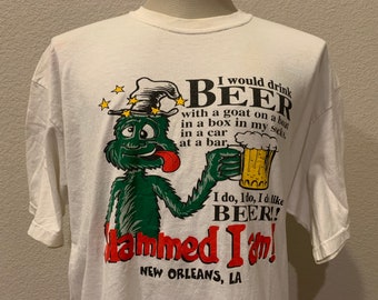 Louisiana LA Vintage Retro-Souvenir Langarmshirt