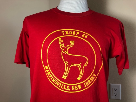 Vintage 80’s Troop 46 Deer Martinsville, New Jers… - image 1