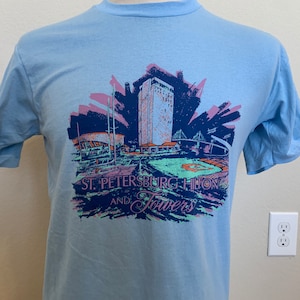 Vintage 80er St. Petersburg Hilton and Towers T Shirt Gr. M