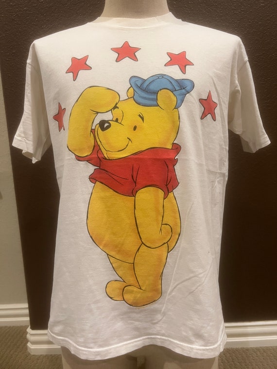 Vintage 90's Winnie the Pooh Disney White T Shirt… - image 2