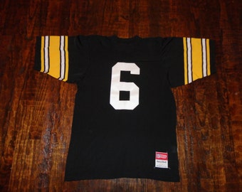 Vintage 80's Pittsburgh Steelers BUBBY BRISTER Durene Dureen Jersey Size M