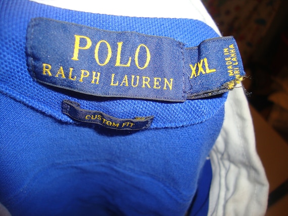 ☑️ Polo Ralph Lauren Short Sleeve Polo Men's XL Vintage