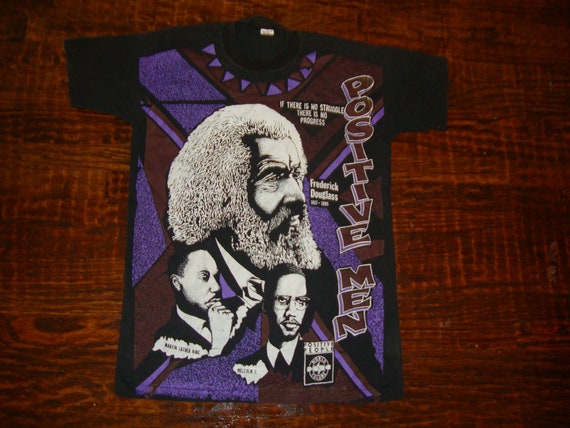 トップス MALCOLM X Vintage S/S Over Print T-Shirt Vintage Malcolm X All Over Print Tee SZ L | Vintage Malcolm X T