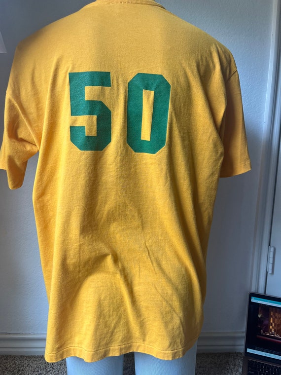 Vintage 80's St. John Yellow T-Shirt Size L - image 4